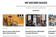 Salamat || Personal Portfolio, a HTML Template by Xoventech (Thumbnail 3 of 5)