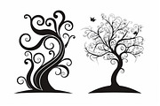 Tree Laser Cut Bundle | Decorative T, a Graphic by Designs_River (Thumbnail 9 of 11)