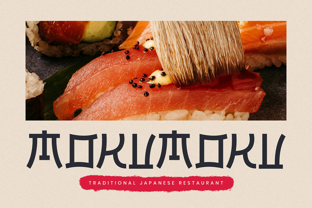 Chimero - Japanese Style Font, a Font by Flawless And Co (Photo 7 of 10)