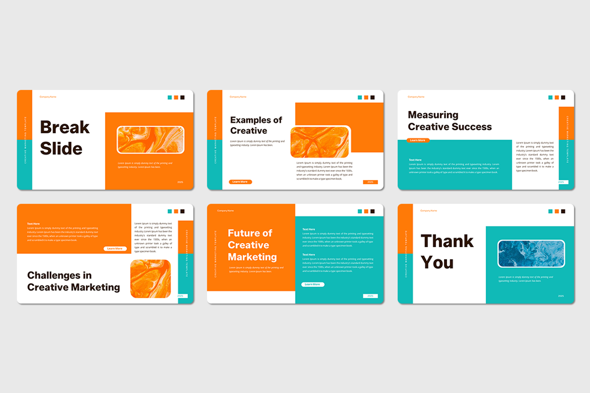 Creative Marketing - Google Slides, a Presentation Template by Iqsiart Studio (Photo 3 of 3)