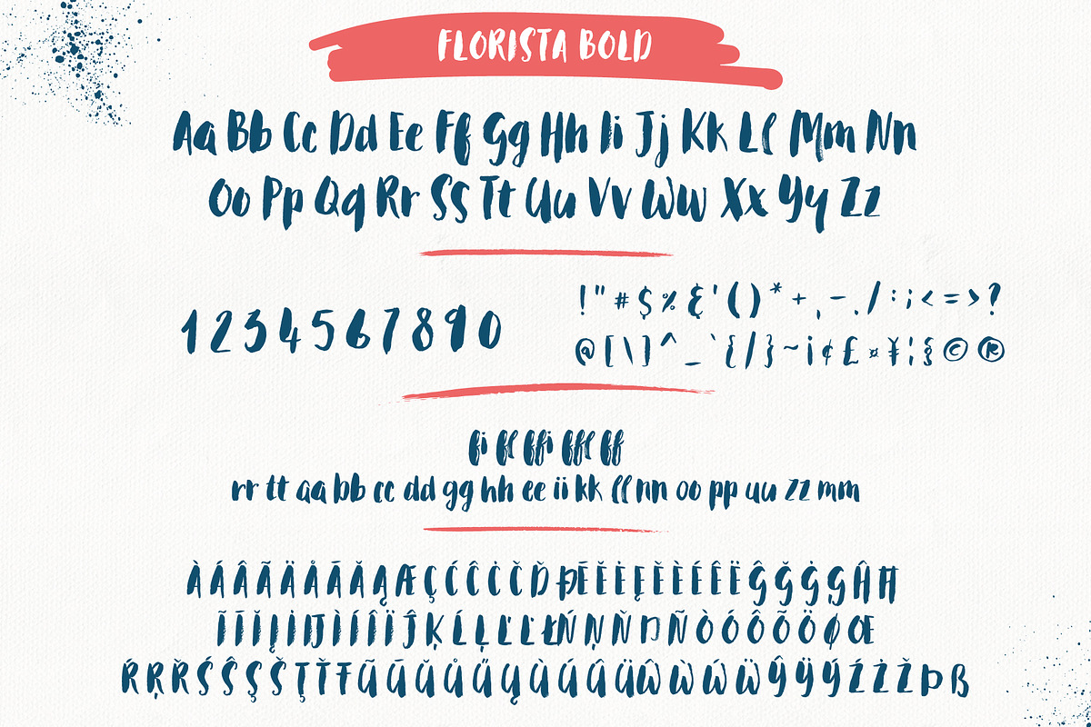 Florista Brushed Font Duo, a Script Font by Anna Ivanir (Photo 9 of 12)