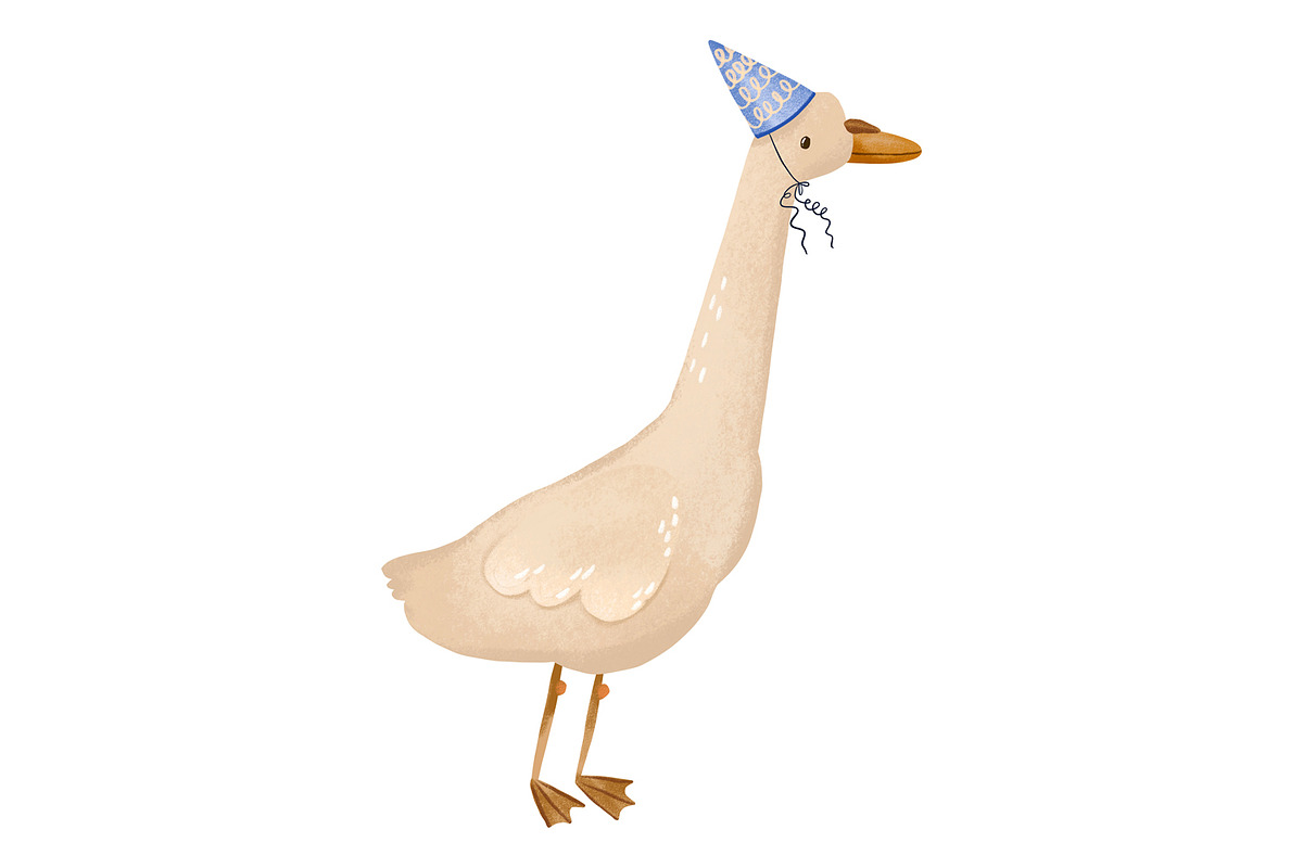 Blue Goose Celebration Collection, an Animal Illustration by the_myro (Photo 10 of 14)