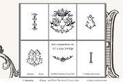 Antique Vintage Monogram Initial I, an Object Graphic by Antique Monograms (Thumbnail 3 of 4)