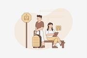 Public Transport Illustration, an Object Graphic by Jump Studio (Thumbnail 13 of 14)