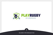 Play Rugby Logo Template, a Branding & Logo Template by LOGOMAGINE (Thumbnail 13 of 16)