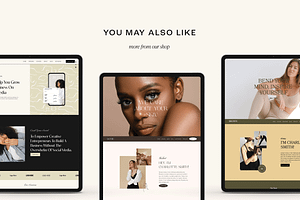 Spa Salon Squarespace 7.1 Template