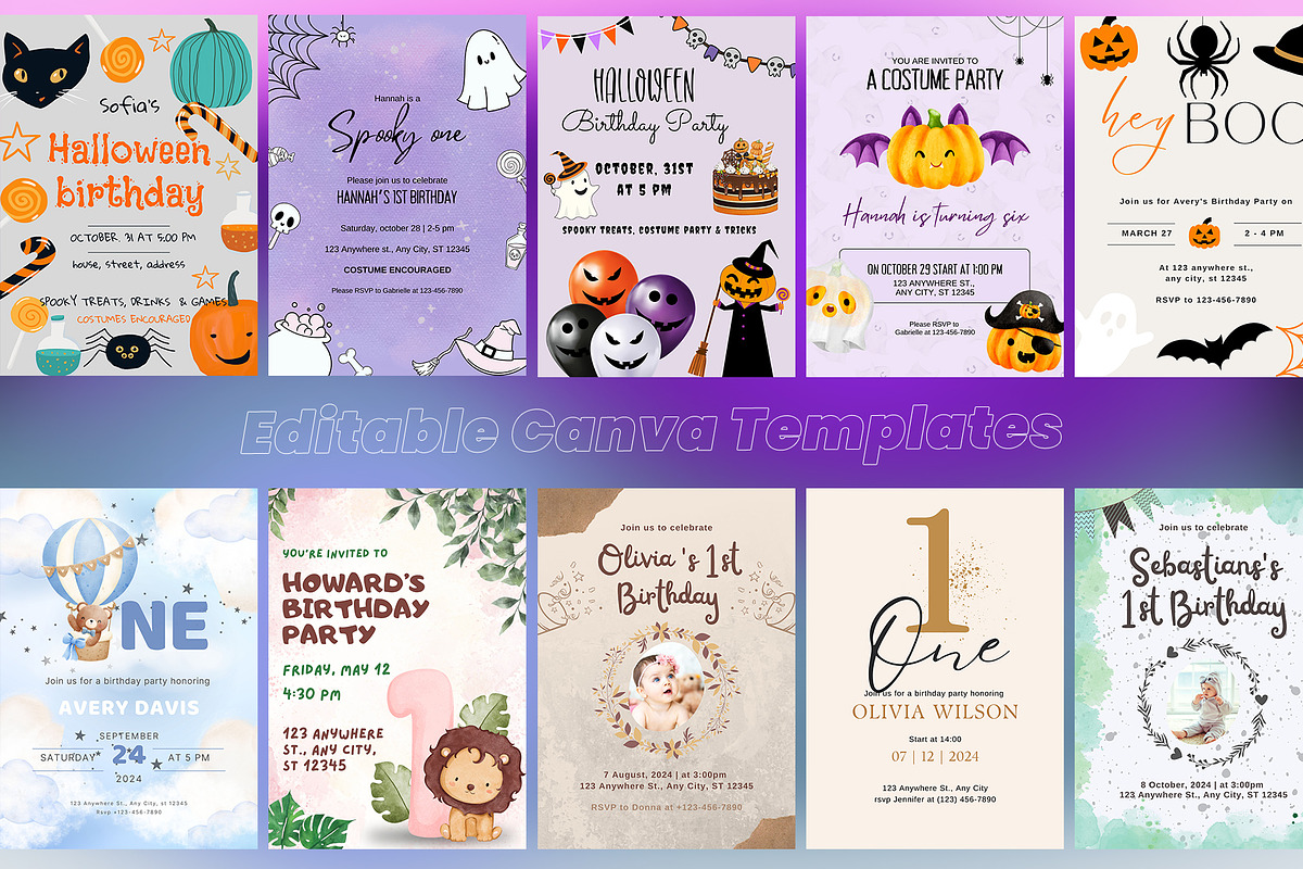 25 Birthday Invitation Card Pack, an Invitation Template by DesignGenix (Photo 2 of 3)