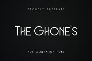 The Ghones Monoline Vintage Font, a Blackletter Font by Monoletter Studio