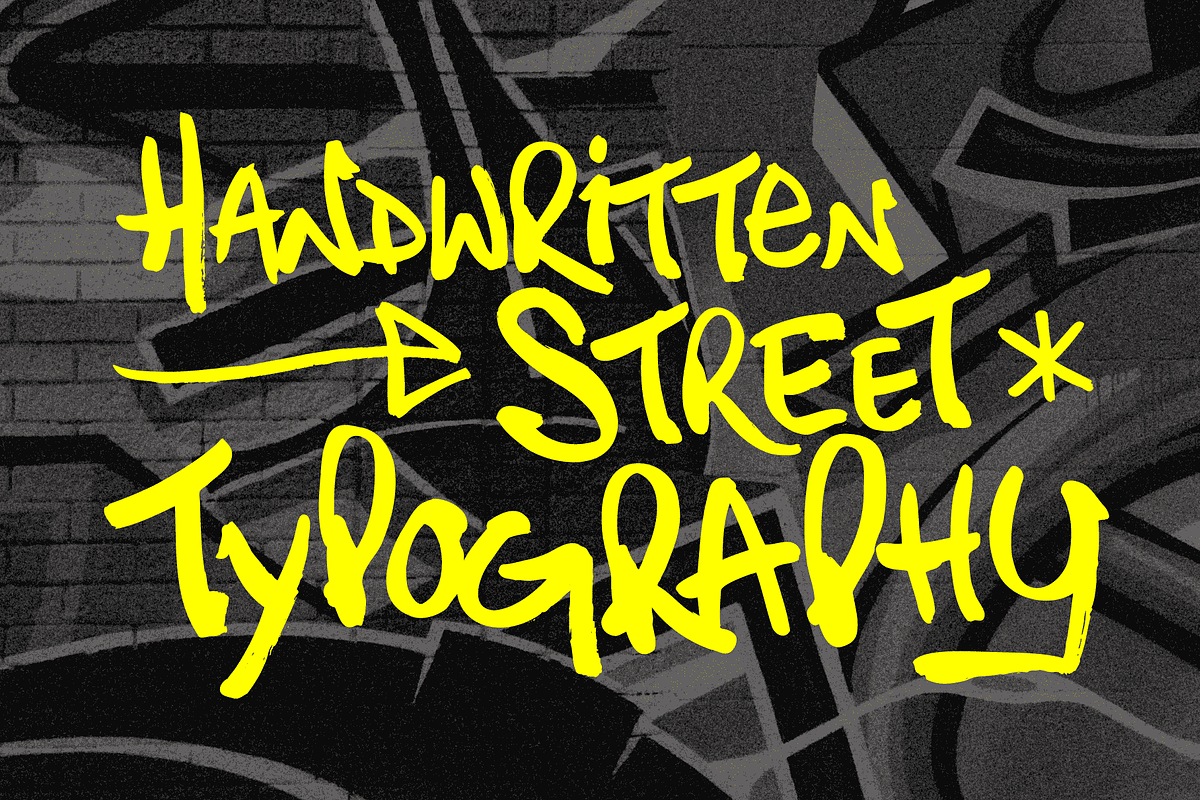 Permanent Park - 90s Graffiti Font, a Symbol Font by Wingsart Studio (Photo 11 of 15)