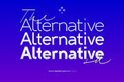 Alternative SH Sans Serif, a Sans Serif Font by Luxima (Thumbnail 1 of 20)