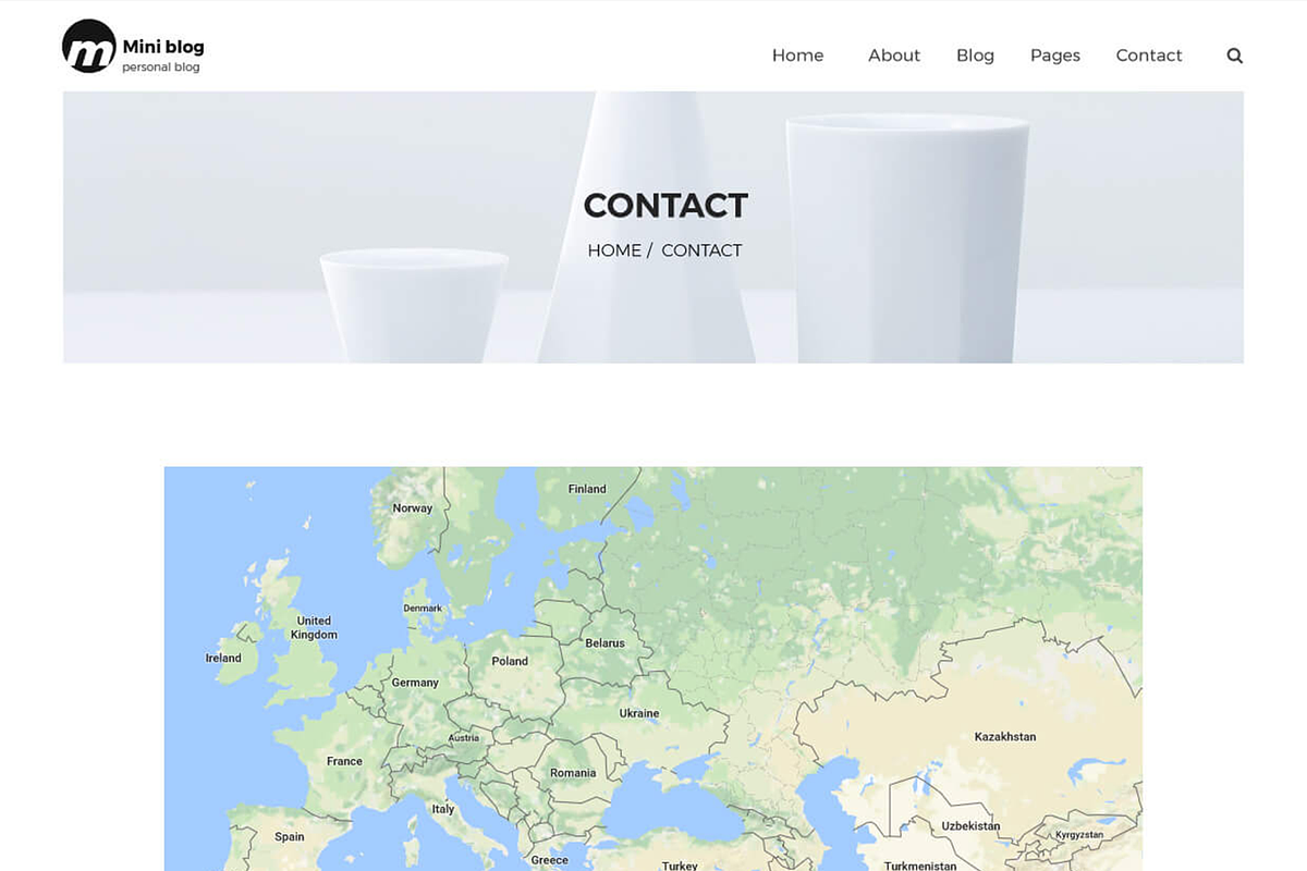 Mini Blog  - Web Template PSD, a Templates & Theme by Themeix (Photo 5 of 5)