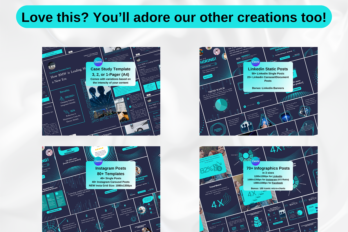 AI Infographics Templates, a Social Media Template by GrowthHackingStudio (Photo 8 of 9)