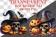 Halloween Spooky Scarecrow, a Seasonal Illustration by Craft Nest (Thumbnail 4 of 4)