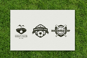 24 Vector Sport Logo Templates