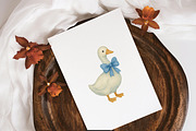 Goose Birthday - Cute PNG Clipart, an Animal Illustration by PaintPixelCo (Thumbnail 6 of 10)