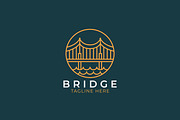 Bridge Logo At Circular Frame Brand, a Branding & Logo Template by Signatoro (Thumbnail 2 of 3)