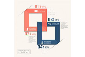 Modern Infographic Template, a Presentation Template by TotallypicRF