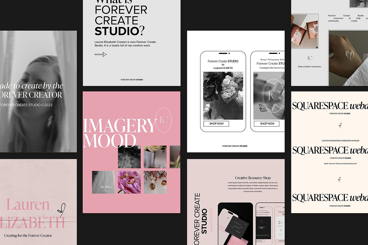 Create for Social Media, a Social Media Template by Forever Create Studio (Photo 3 of 5)