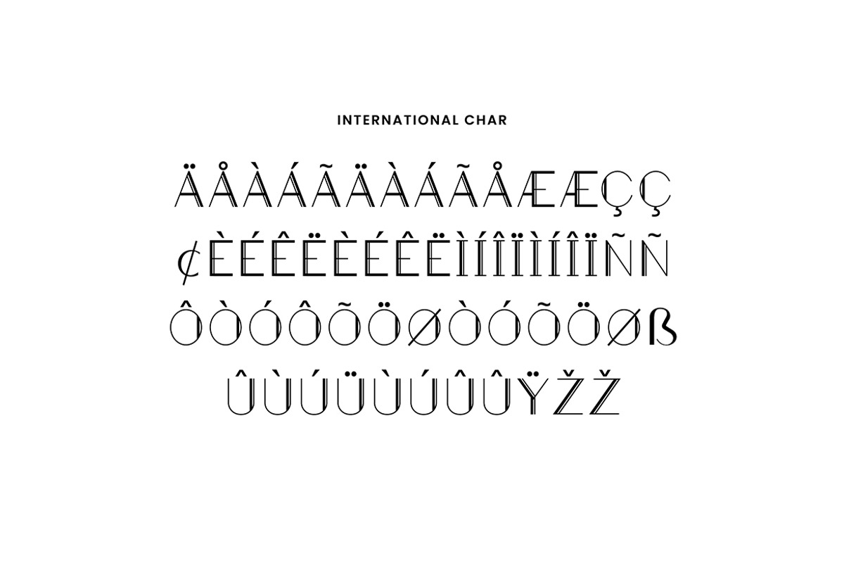 Decology Futuristic Sans Serif Font, a Sans Serif Font by UICreative (Photo 10 of 13)