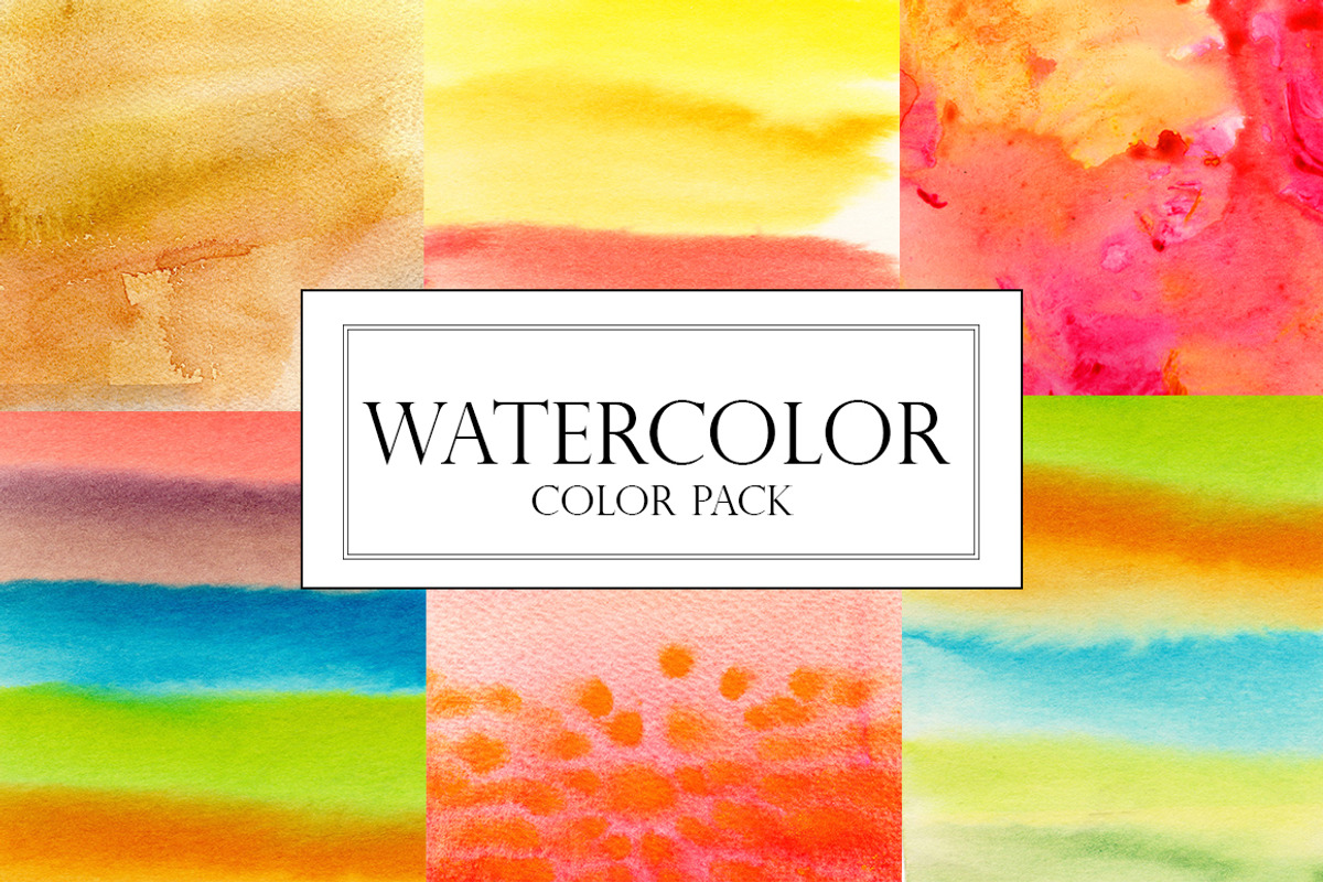 Hand painted backgrounds bundle, a Pattern Graphic by MiraBell (Photo 10 of 19)