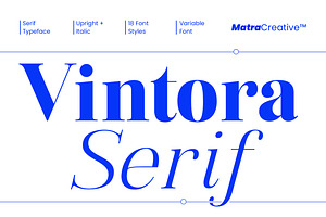 Vintora Serif
