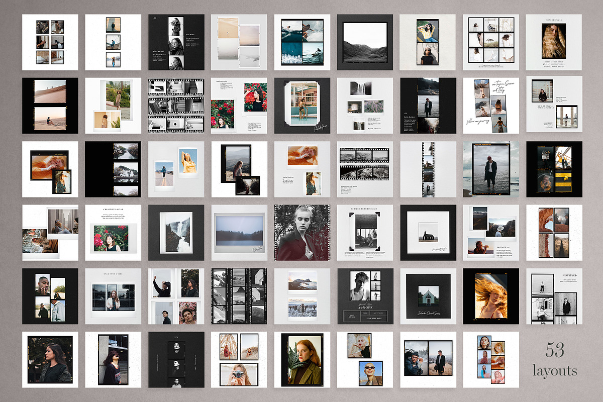 Analog Film & Instant - Social Kit, a Social Media Template by Sparrow & Snow (Photo 11 of 13)