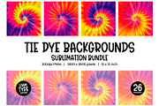 TIE DYE BACKGROUNDS, a Pattern Graphic by Little Type Factory (Thumbnail 2 of 5)
