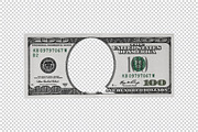 100 dollar bill template, a Graphic by Norse Studio (Thumbnail 2 of 2)