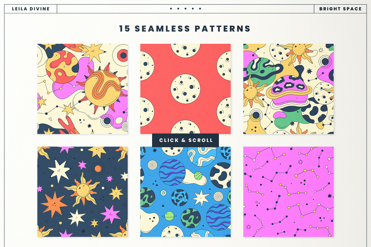 Bright Space - Clipart Collection, a Graphic by Leila Divine (Photo 11 of 14)