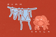 140 + Hand-Drawn Summer Set, an Object Illustration by Veyla (Thumbnail 8 of 16)