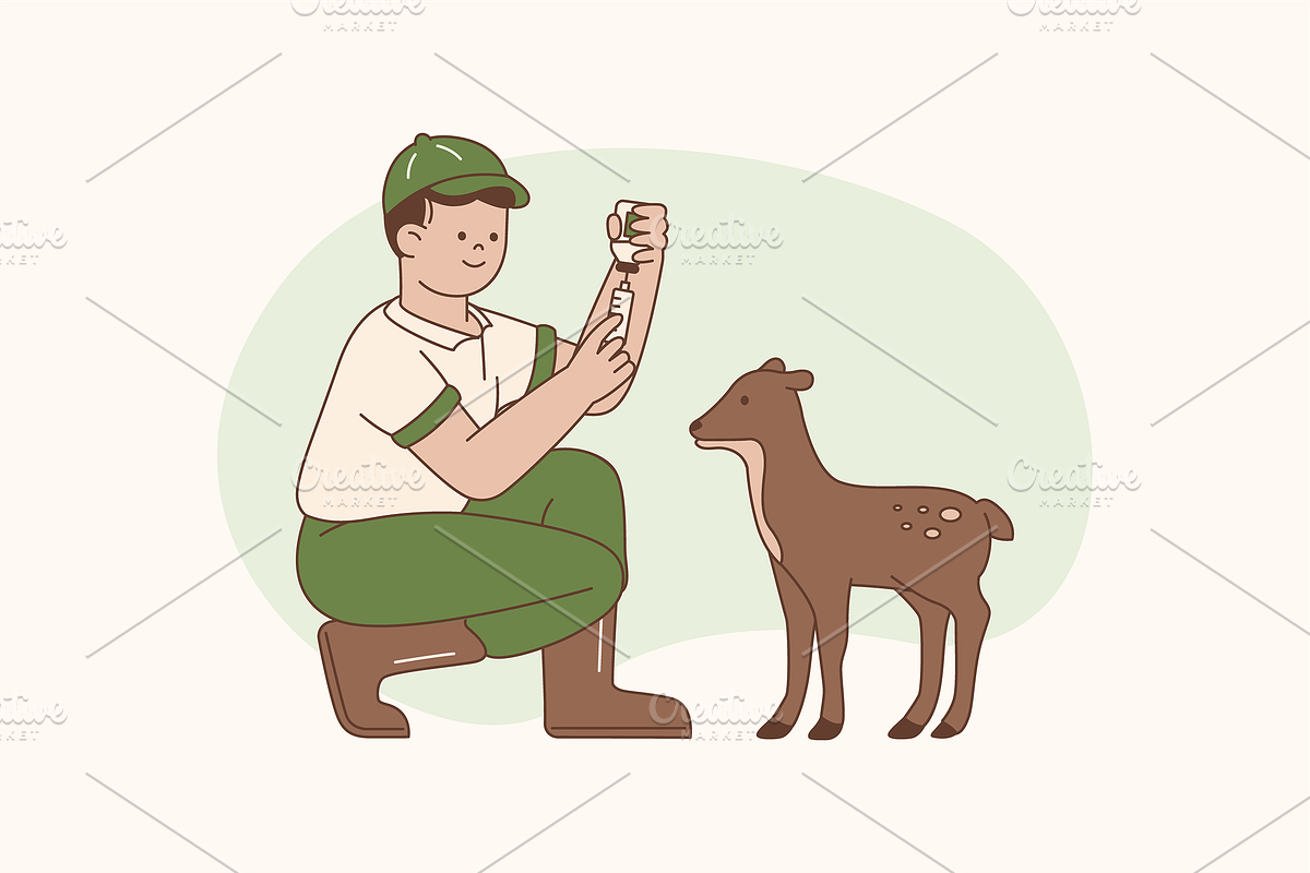 Zoologists Illustration, an Object Graphic by Jump Studio (Photo 14 of 14)