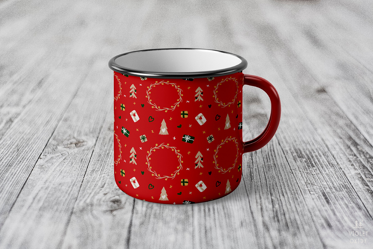 Rustic Christmas Set, a Graphic by VioletOxide (Photo 9 of 13)