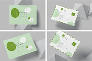 Rounded Corners Postcard Mockups, an Advertising Mockup by megostudi0 (Thumbnail 1 of 6)