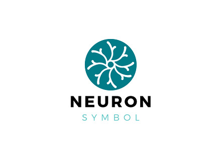 Neuron Symbol Logo Design preview 2