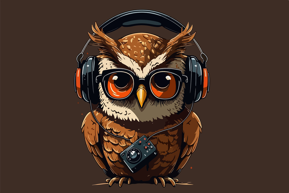 62 t-shirt designs. Big musical bund, an Animal Illustration by Fractal fonts & graphics (Photo 43 of 63)