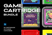 Game Cartridge Mockup Bundle Retro, a Product Mockup by PrintPixel (Thumbnail 1 of 27)