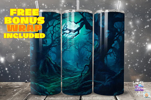 Creepy Jack 20oz Tumbler Wrap