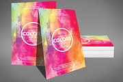 Watercolor Flyer Psd, a Flyer Template by Graphic Templates (Thumbnail 3 of 4)