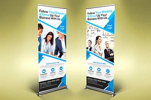 Corporate/Business Roll-up Banner
