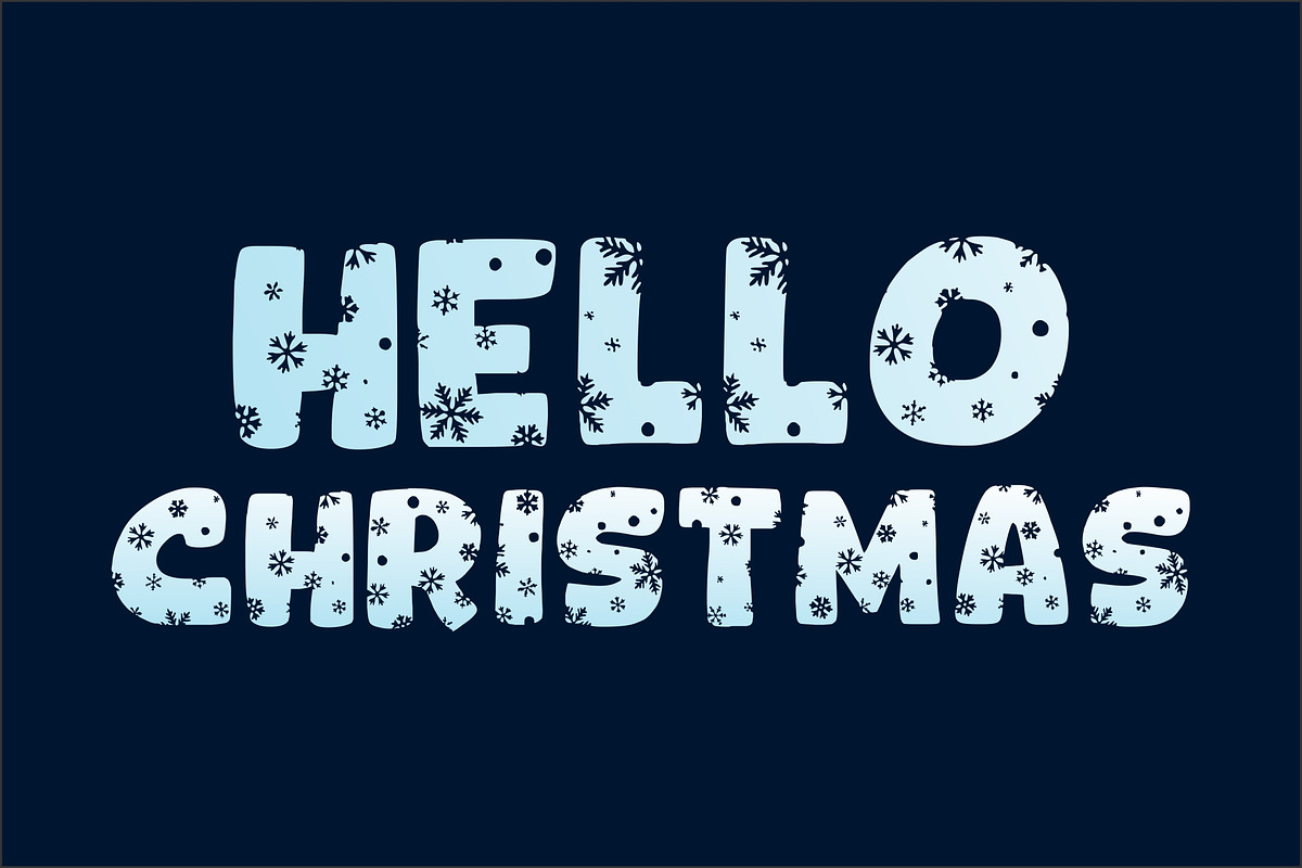 Winter Season, a Font by Limited.studio (Photo 2 of 7)