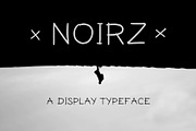 Noirz Font, a Symbol Font by Noires (Thumbnail 1 of 5)