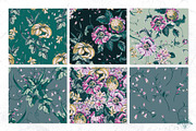 Midnight | Vector patterns set, a Pattern Graphic by Tanya Vollar (Thumbnail 8 of 10)