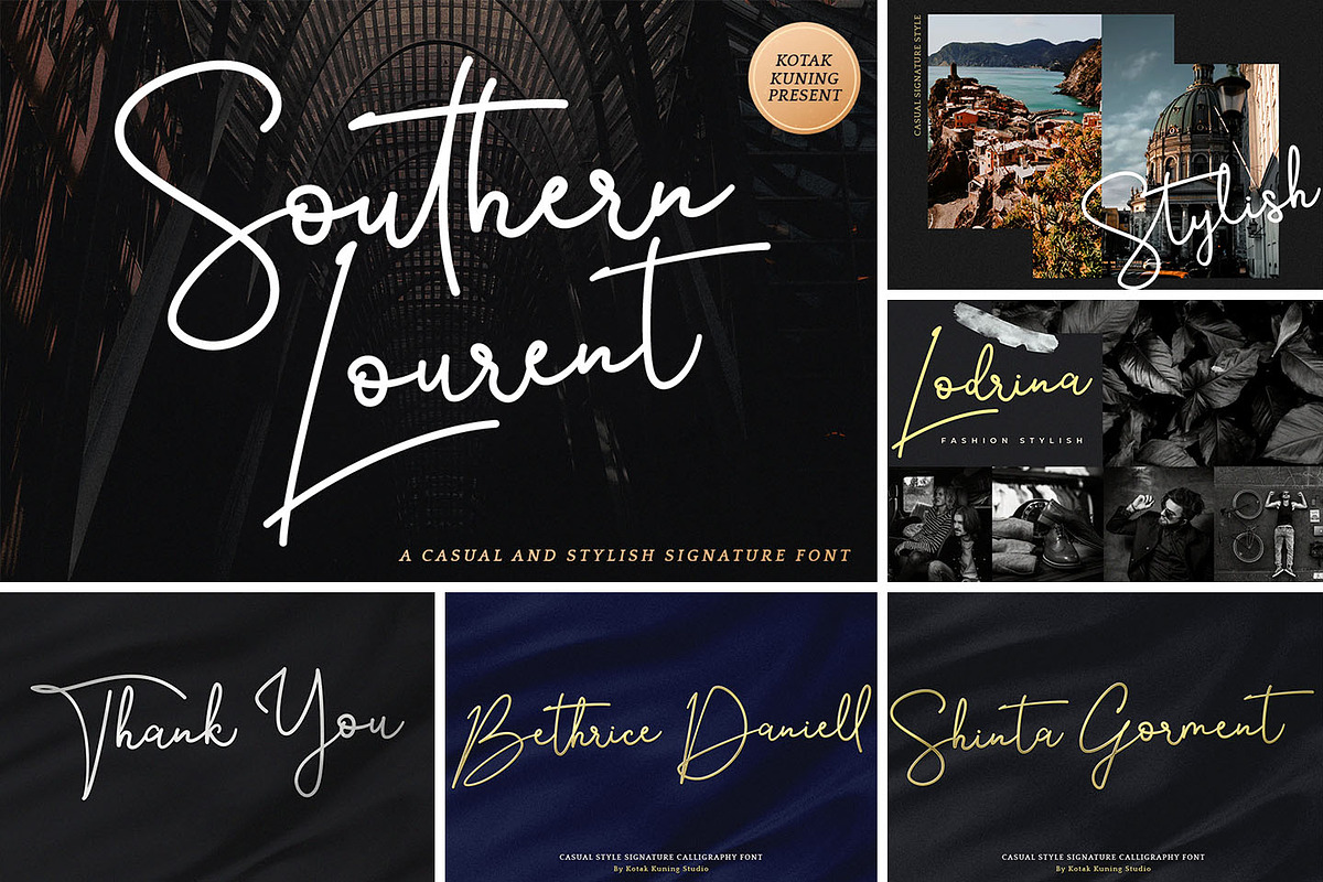 SALE Modern Script Font Bundle, a Script Font by Kotak Kuning Studio (Photo 14 of 23)