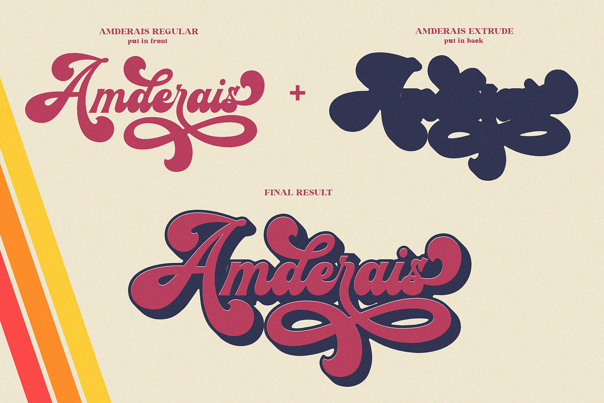 Amderais, a Script Font by Sealoung (Photo 2 of 15)
