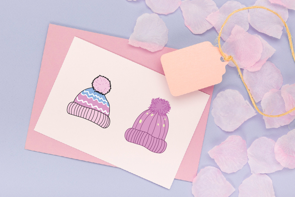 13 Knitted Beanie Hats, an Illustration by jongcreative (Photo 2 of 4)