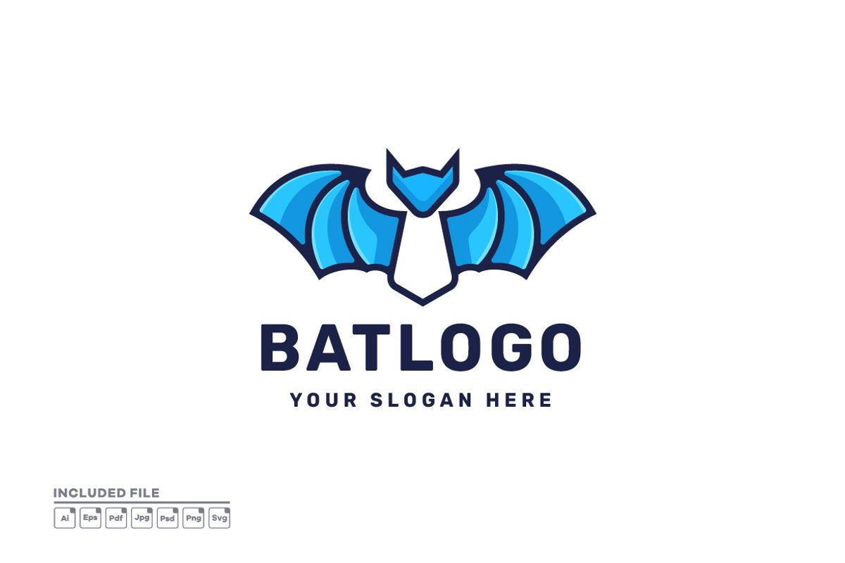 Bat Logo Vector Illustration, a Branding & Logo Template by yuanesei