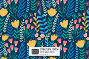Spring floral meadow Seamless Patter, a Wallpaper Graphic by Irina Ostapenko (Thumbnail 1 of 5)