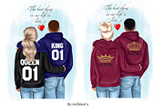 Couple Clipart, Valentine Clipart, a Person Illustration by DekoArt (Thumbnail 1 of 5)