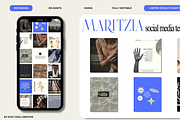 Maritzia, Canva Brand Kit & Template, a Social Media Template by Stay Cool Creative Studio (Thumbnail 3 of 10)