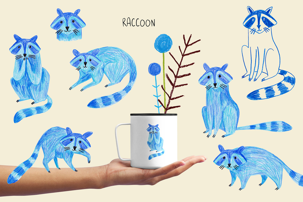 Kids love funny animals. Part 4, an Animal Illustration by Annakniaz (Photo 5 of 14)